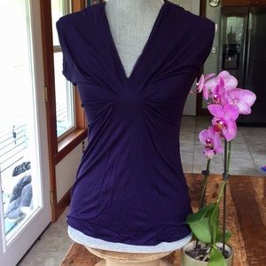 Banana Republic Sleeveless V-Neck Blouse